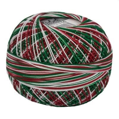 Christmas Delight Lizbeth 116 Size 20 100% Egyptian Cotton Variegated Tatting Thread