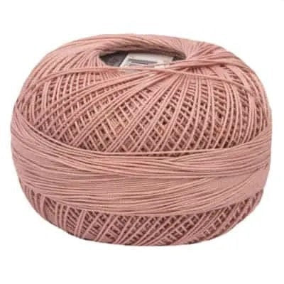 Shell Pink Light Lizbeth 626 Size 20 100% Egyptian Cotton Tatting Thread