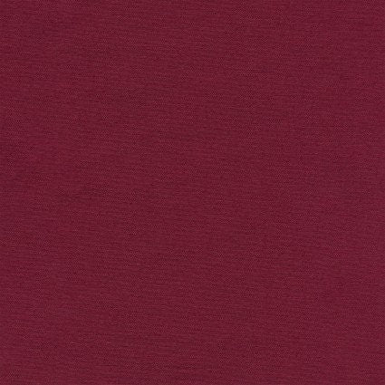 Silky Cotton Solids in Merlot by Elite continuous cuts of Quilter&#39;s Cotton Fabric