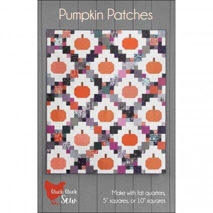 Pumpkin Patches Pattern by Allison Harris for Cluck Cluck Sew for a 60 x 72 inch quilt perfect for beginners