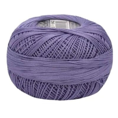 Lilac Medium Lizbeth 642 Size 20 100% Egyptian Mercerized Cotton Tatting Thread