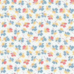 Franny's Flowers by Maywood Studio Quilter's Cotton Fat Quarter Bundle 21 pieces of 18 x 22 inch fabrics