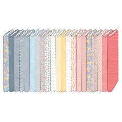 Franny's Flowers by Maywood Studio Quilter's Cotton Fat Quarter Bundle 21 pieces of 18 x 22 inch fabrics