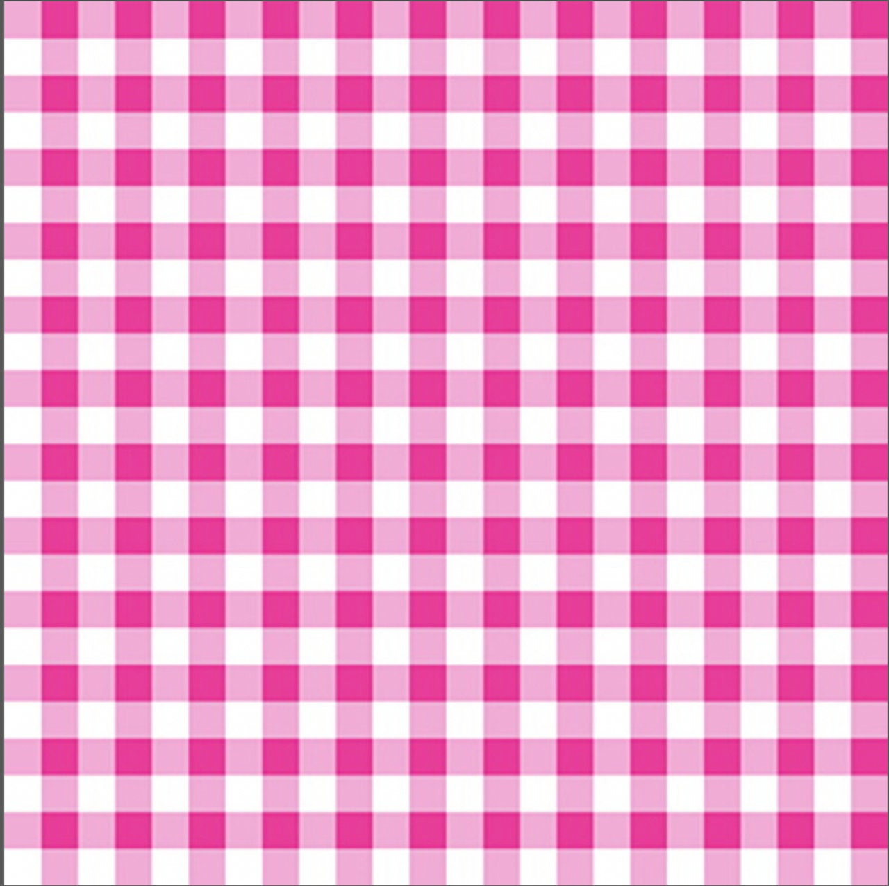 Once Upon a Time Pink & White Gingham print by Delphine Cubitt for Henry Glass continuous cuts of Quilter's Cotton