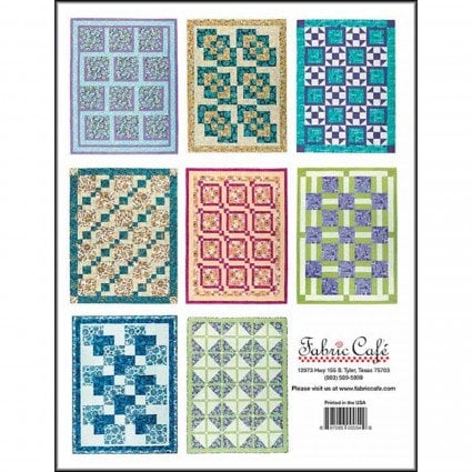 Sugar Lilac 3 yard quilt kit. One yard of each of 3 coordinating fabrics perfect for a quick and easy quilt.