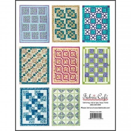 Pick of the Patch 3 yard quilt kit. One yard of each of 3 coordinating fabrics perfect for a quick and easy quilt. 2 options