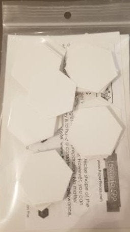 3/4 inch Hexagon Papers for English Paper Piecing in pack of 125 from Paper Pieces