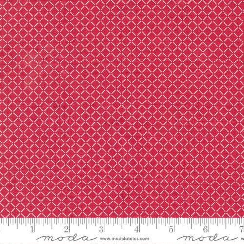 Lighthearted Summer Red by Moda, Continuous Cuts of Quilter's Cotton