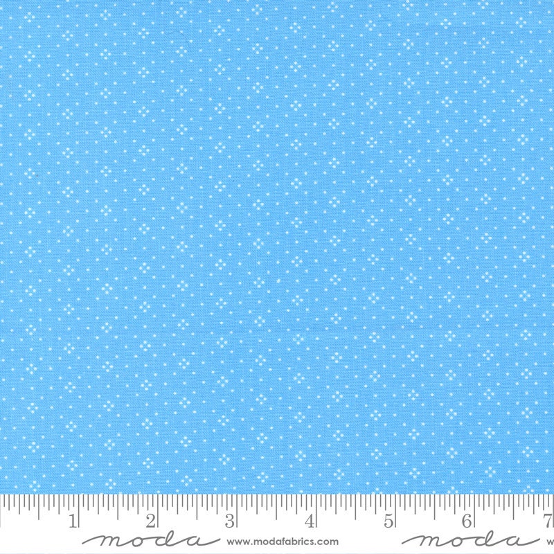 Eyelet by Fig Tree & Co for Moda Fabrics. Quilter's Cotton Dessert Roll of 20 5 x 45 inch strips.