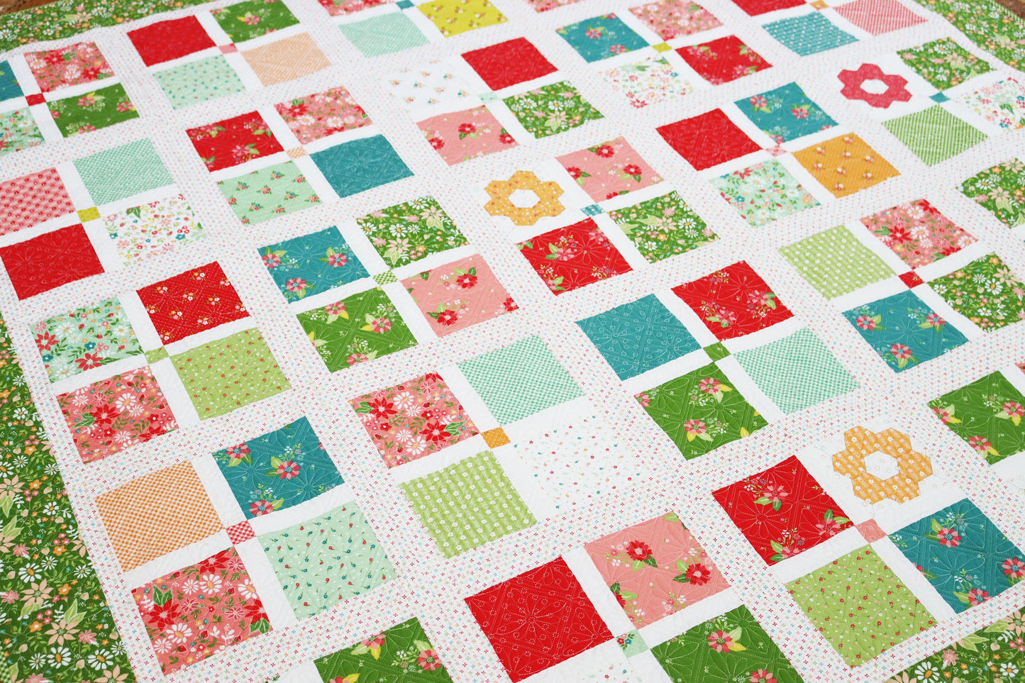 Strawberry Lemonade by Sherri & Chelsi for Moda Quilter's Cotton Charm Pack of 42 5 x 5 inch squares