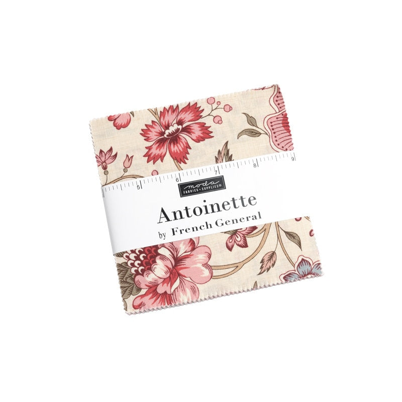 Antoinette by French General for Moda Quilter's Cotton Charm Pack of 42 5 x 5 inch squares